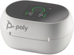 Poly Poly Voyager Free 60+ UC White Touchscreen Charge Case for BT700 USB-C Adapter
