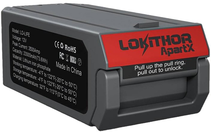 Lokithor LO-LIFE 2500A 51,2Wh do ApartX (LO-LIFE ApartX)