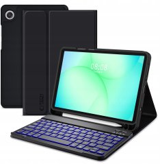 4kom.pl TECH-PROTECT SC PEN + KEYBOARD GALAXY TAB A9+ / A11+ PLUS 11.0 X210 / X215 / X216 / X230 / X235 / X236 BLACK