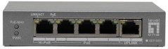 LevelOne PoE+Switch 3xGE PoE/1xHi-PoE 60W unmanaged plastikowy (GEP-0531)