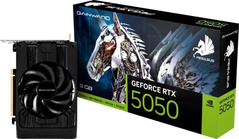 Gainward GeForce RTX 5050 Pegasus 8GB GDDR6 DLSS4 (NE65050019P1-GB2070E)