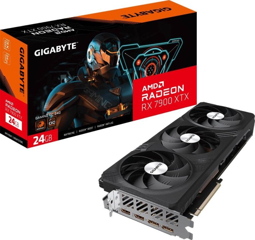 Gigabyte Radeon RX 7900 XTX Gaming OC 24GB GDDR6 (GV-R79XTXGAMING OC-24GD)