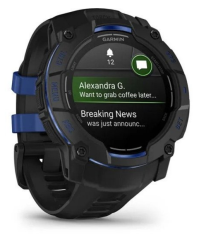 Garmin Instinct 3 AMOLED 50mm  black / bolt blue