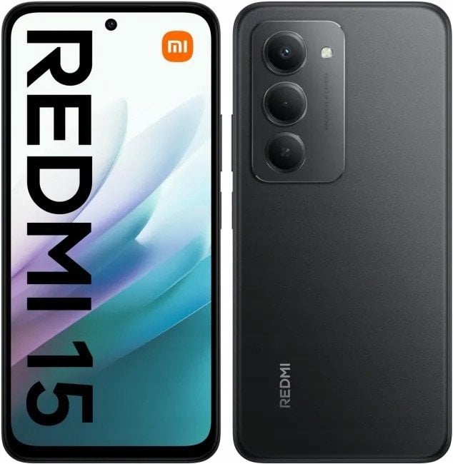 Xiaomi Redmi 15 6/128GB Czarny  (67678)