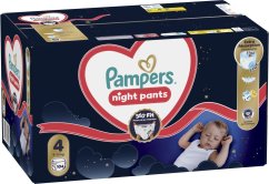 Pampers Pieluchomajtki Night Pants 4 9-15 kg, 104 szt.