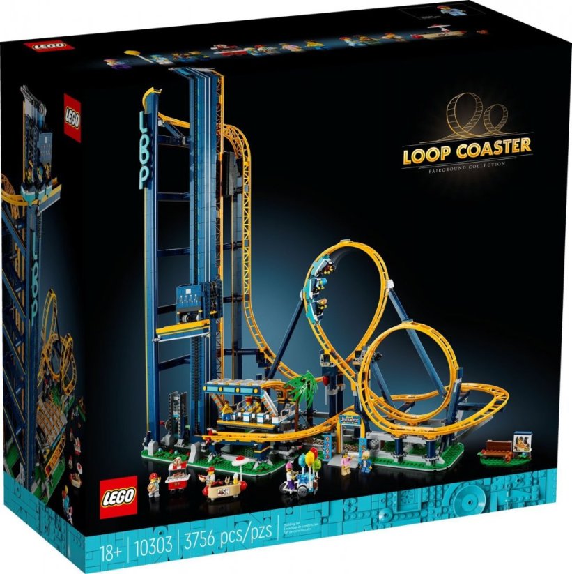 LEGO Icons Horská dráha so slučkami