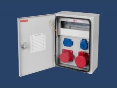 Karwasz Rozdzielnica budowlana 11 modułów 2x2P+Z, 5P/16A, 5P/32A IP54 (RB-3)