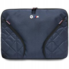 BMW Taška BMW Nylon Pockets&Metal Logo Sleeve 16" Modrý