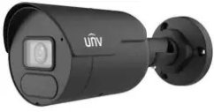 Uniview IPC2124LE-ADF28KM-H-BLACK Kamera IP 4Mpix 2.8mm IR 50m mikrofon WDR AI