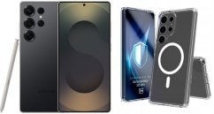 Samsung Samsung Galaxy S25 Ultra 12/ 1TB Czarny (SM-S938BZK) + Etui Armor MagCase