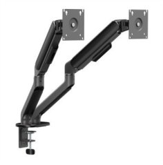 Secomp Ramię do dwóch monitorów standard, sprężyna mechaniczna, 1732 cali, maks. 2 10 kg, čierne