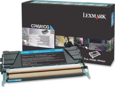 Lexmark C746A1CG Cyan Originál  (C746A1CG)