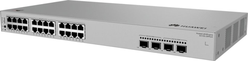 Huawei HUAWEI Data Communication S310S-24P4JX S310S-24P4JX S310S-24P4JX 24x10/100/1000BASE-T ports 400 W PoE+ 2x10GE SFP+ ports 2x2.5GE