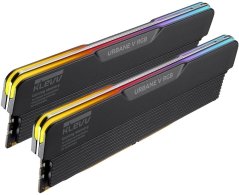 Klevv 32GB (16GBx2) URBANE V RGB 6000MHz CL30 DDR5 Kit Black moduł pamięci (KD5AGUA80-60A300V)