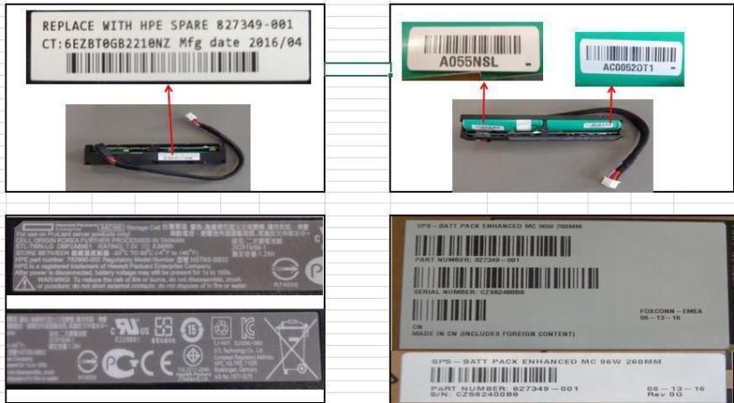 HP Battery pack Megacell 260mm