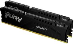 Kingston Kingston 64GB DDR5 6000MT/S CL30 DIMM/KIT OF 2 FURY BEAST Juodas XMP