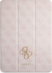 Guess Etui Guess GUIC12G4GFPI Apple iPad Pro 12.9 2021 (5. generacji) Book Cover Ružový/pink 4G Collection