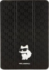 Karl Lagerfeld Etui Karl Lagerfeld KLFC10SAKHPCK Apple iPad 10.2 2019/2020/2021 (7., 8. i 9. generacji) Čierny/black Saffiano Monogram Choupette Magnet Allover