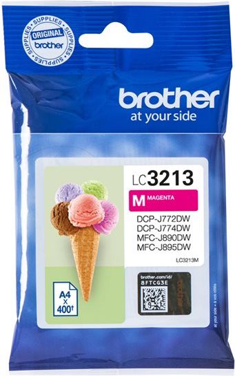 Brother Toner originálny LC-3213M (Magenta)