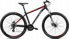 Romet Dviratis Romet Rambler R9.1 2025 black-red-grey-21" / XL (Dydis: 21" / XL)