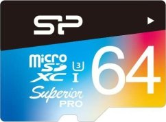 Silicon Power Superior Pro MicroSDXC 64 GB Class 10  (SP064GBSTXDU3V20SP)