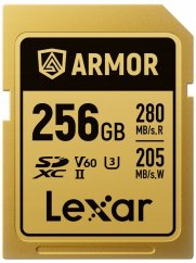 Lexar Armor Gold SDXC 256 GB Class 10 UHS-II/U3 V60 (LSDAMGL256G-RNNNG)