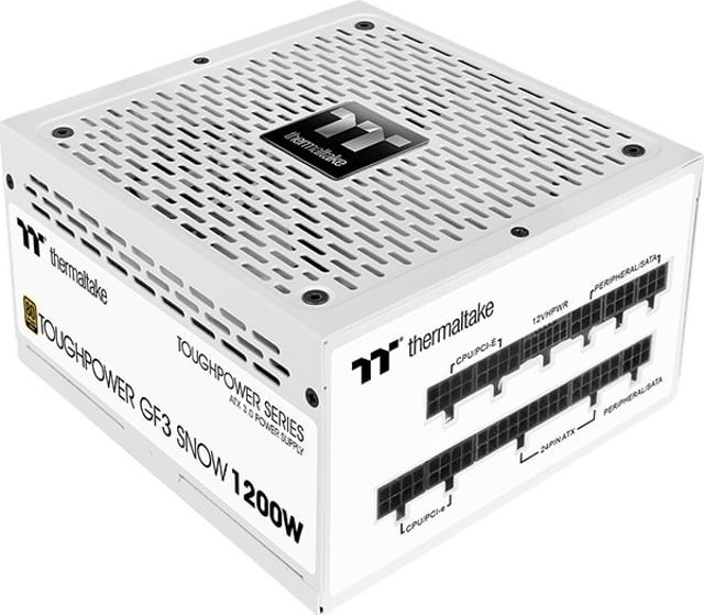 Thermaltake Thermaltake Toughpower GF3 Snow 1200W - TT Premium Edition moduł zasilaczy 24-pin ATX ATX Biely