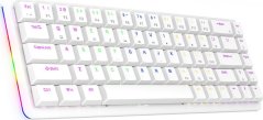 Rampage Low Profile REBEL Red switch (REBEL-WHITE)