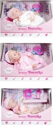 Swede Bábika Dorotka śpiewająca i mówiąca po polsku mix