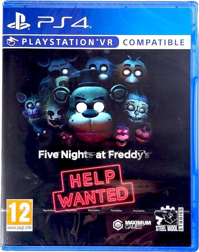Sony Gra Ps4 Five Nights At Freddy's - Help Wanted