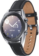 Samsung Galaxy Watch 3 Mystic Silver 41mm LTE Čierno-hnedý  (SM-R855FZSAEUE)