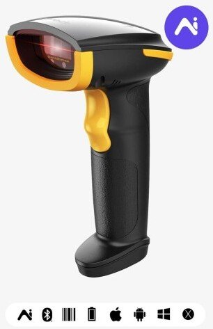 Inateck inateck Barcodescanner 21 AI black [BCST-21-AI_Black]