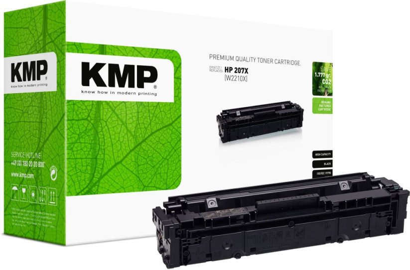KMP Printtechnik AG KMP Toner HP 207X black 3150 stron remanufactured