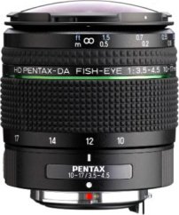Pentax HD Pentax DA 10-17mm f/3.5-4.5 ED lens