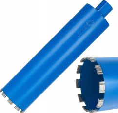 Geko Vrták diamentowe koronowe do wiertnicy na sucho i mokro 112x10x450mm 10T 1.1/4" (5)