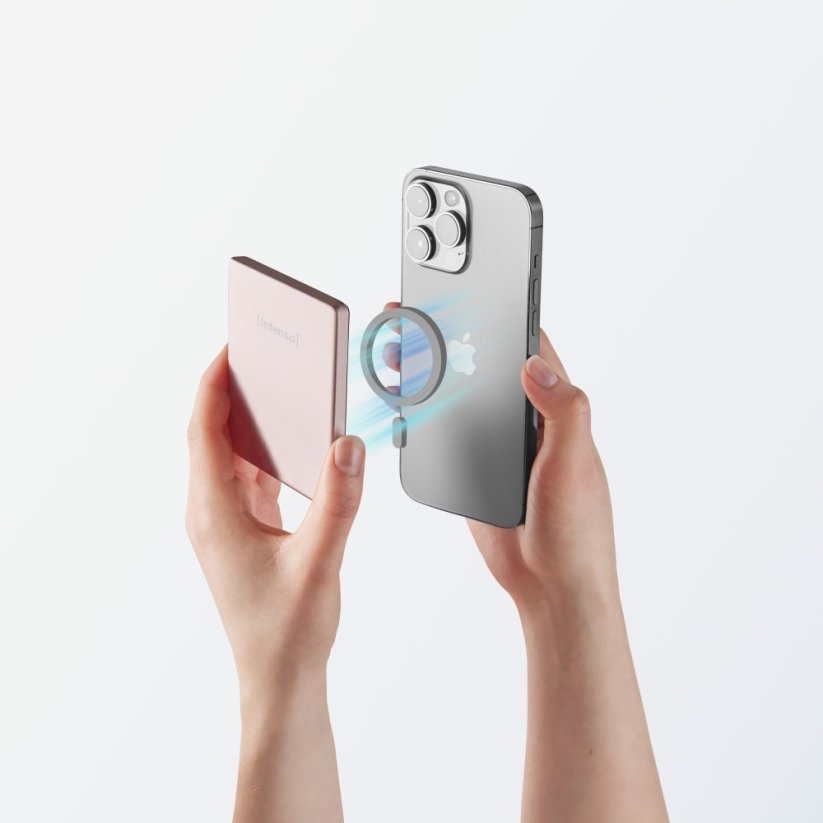 Intenso Powerbank MW5000 rosé 5000 mAh magnetic wireless