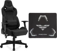 SENSE7 Sentinel materiałowy czarny + Podkładka PREYON Falcon