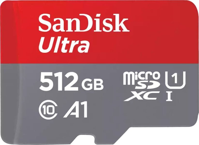 SanDisk Ultra MicroSDXC 512 GB Class 10 UHS-I/U1 A1  (SDSQUAC-512G-GN6MA)