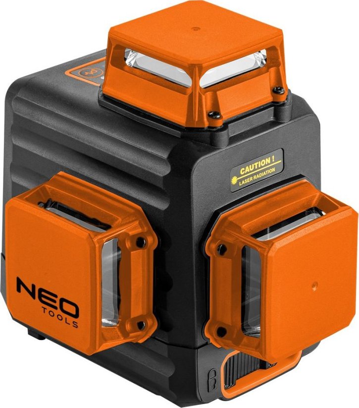 Neo Plošný laser 75-109 Zelený 20 m
