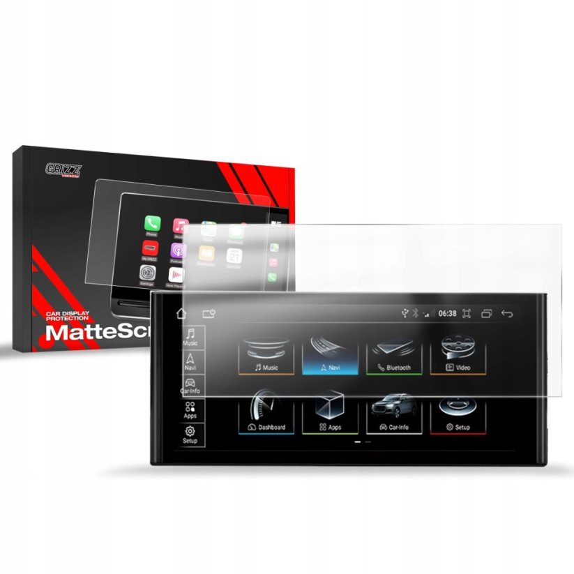 GrizzGlass Folia matná GrizzGlass CarDisplay Protection do Android Audi A6 C7 12,3" 2012-2018