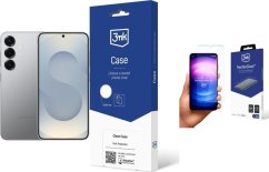 Samsung Galaxy S25 5G 12/128GB Srebrny (SM-S931BZS) + FlexibleGlass + Etui Clear Case
