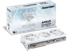 Power Color Hellhound Spectral White Radeon RX 7800 XT 16GB GDDR6 (RX 7800 XT 16G-L/OC/WHITE)