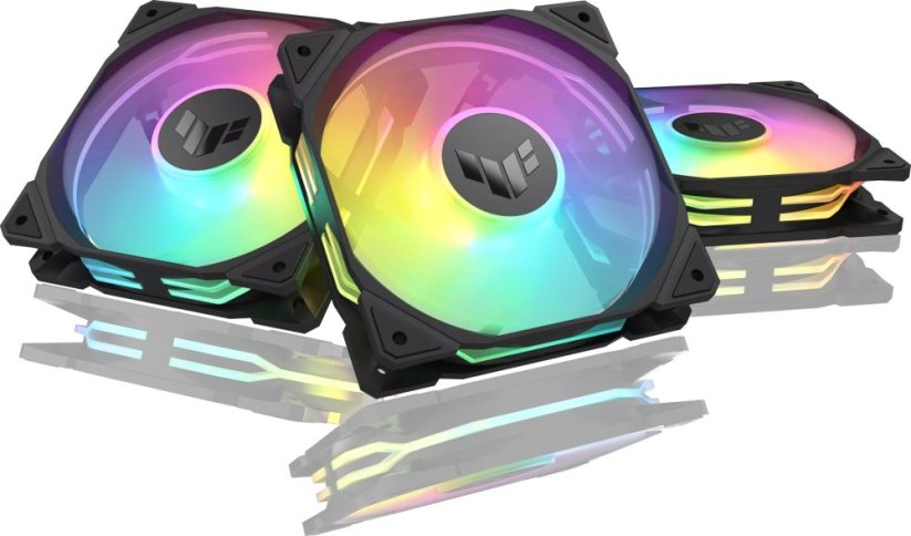 Asus TUF Gaming TR120 ARGB Czarny 3-pack (90DA0090-B09020)
