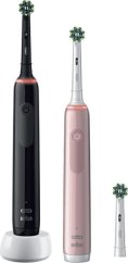 Oral-B Pro 3 3900 Duo Gift Edition 2 ks Pink/Black