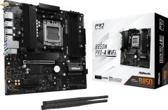 ASRock Asrock B850M Pro-A WiFi AMD B850 Gniazdo AM5 micro ATX