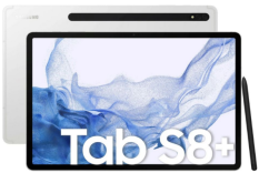 Samsung Galaxy Tab S8+ 12.4" 128 GB Silver  (SM-X800NZSAEUE)