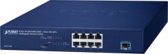 Planet Planet MGS-910X 8-Port 10/100/1000/2500T + 1-Port 10G SFP+ Multigigabit Ethernet Switch (Fanless design, Standard/VLAN mode, desktop size with rackmount kit)