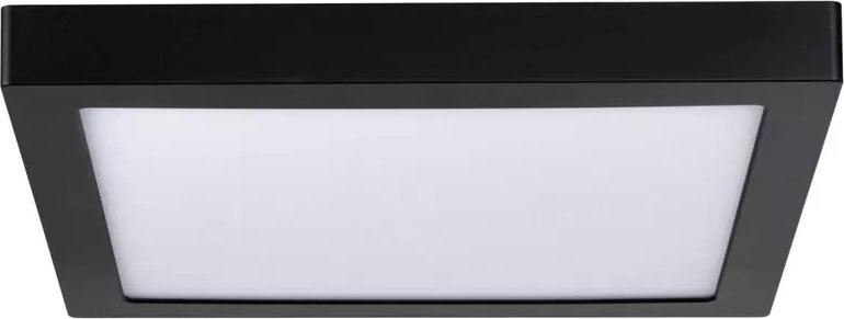 Paulmann PLAFON ABIA LED 22W 300x300mm 4000K Čierny mat 230V
