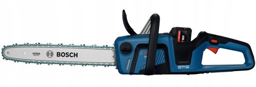 Bosch Powertools akumulátorowa piła łańcuchowa GKE 18V-40 Professional 18Volt (Modrý, Li-Ion Akku 5,5Ah)