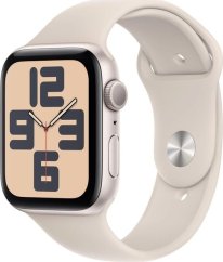 Apple Watch SE 2023 GPS 44mm Starlight Alu Sport M/L Béžový (MRE53QI/A)